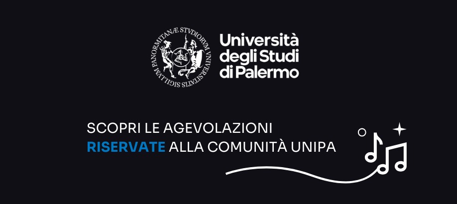 unipa agevolazioni palermo lcassica musica concerti eventi